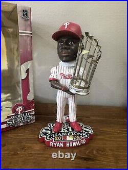 Philadelphia Phillies Ryan Howard 2008 World Series Champions Trophy Bobblehead