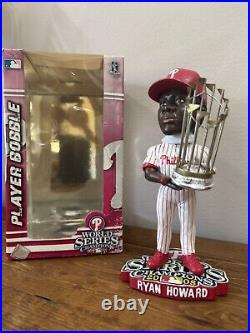 Philadelphia Phillies Ryan Howard 2008 World Series Champions Trophy Bobblehead