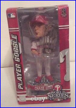 Philadelphia Phillies World Series Trophy Chase Utley Bobblehead