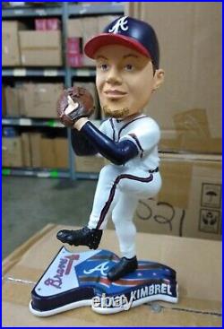 Pitcher CRAIG KIMBREL Atlanta Braves MLB Pennant Base Bobblehead NIB