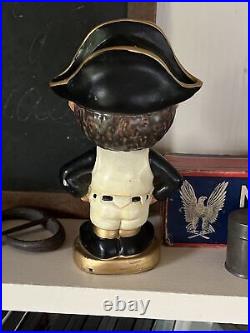 Pittsburgh Pirates Baseball vintage old gold base bobble head nodder doll Japan