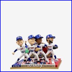 Puerto Rico 2023 World Baseball Classic Combined Perfect Game Bobblehead Scene