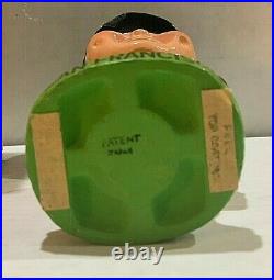 RARE 1960's San Francisco Giants Green Base Vintage Bobble Head Nodder With Box