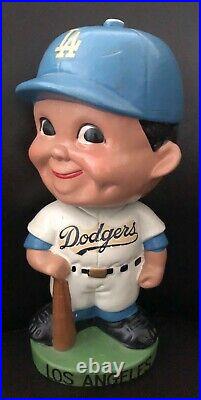 RARE 1962 Ceramic Green Base Los Angeles Dodgers Bobble 2020 World Series Champs