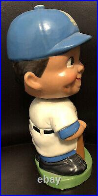 RARE 1962 Ceramic Green Base Los Angeles Dodgers Bobble 2020 World Series Champs