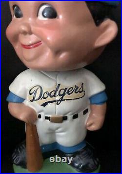 RARE 1962 Ceramic Green Base Los Angeles Dodgers Bobble 2020 World Series Champs