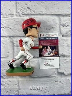 RARE Autographed HOF Signed Julian Javier Cardinals Bobblehead With Box JSA