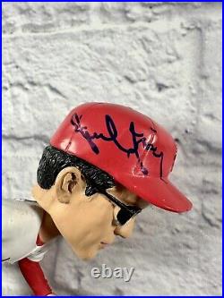 RARE Autographed HOF Signed Julian Javier Cardinals Bobblehead With Box JSA