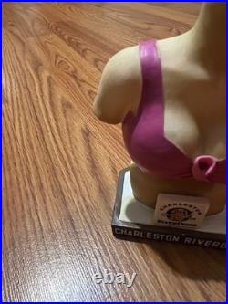 RARE Charleston Riverdogs 5.5 Bobble Boobs Bobblehead Limited Breast Cancer