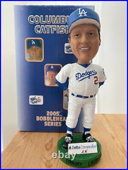 RARE Dodgers Tommy Lasorda 2005 Columbus Catfish Bobblehead WithBox HTF