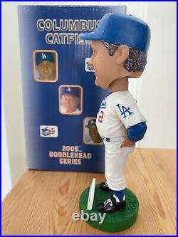 RARE Dodgers Tommy Lasorda 2005 Columbus Catfish Bobblehead WithBox HTF