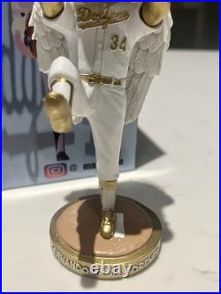 RARE FERNANDO VALENZUELA Dodgers Bobblehead by Majestico numbered To 224 NIB