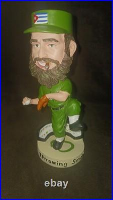 RARE Fidel Castro Pride of Havana Pitching Baseball Bobblehead Cigar Smoke RARE Fidel Castro Pride of Havana Pitching Baseball Bobblehead Cigar Smoke