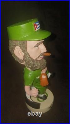 RARE Fidel Castro Pride of Havana Pitching Baseball Bobblehead Cigar Smoke RARE Fidel Castro Pride of Havana Pitching Baseball Bobblehead Cigar Smoke