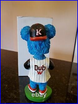 RARE Kannapolis Intimidators Dub mascot bobble head Chicago White Sox NEW