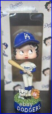 RARE Los Angeles LA Dodgers Betty Boop Bobblehead Strike Zone Vintage With Box