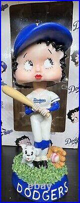 RARE Los Angeles LA Dodgers Betty Boop Bobblehead Strike Zone Vintage With Box