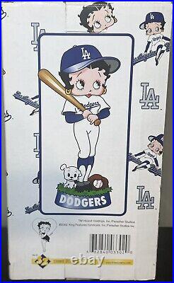 RARE Los Angeles LA Dodgers Betty Boop Bobblehead Strike Zone Vintage With Box