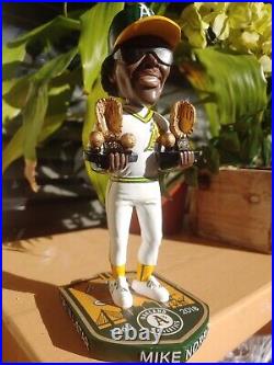RARE Mike Norris Gold Glove Oakland A's Athletics Bobblehead Signed Auto 1/100