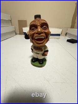 RARE Milwaukee (Atlanta) Braves 1962 Japan Green Circle Base Bobblehead Nodder