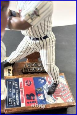 RARE Minnesota Twins Rod Carew & Torri Hunter Then & Now Bobbleheads 195/504