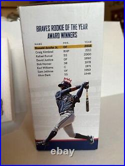 RARE Ronald Acuna Gwinnett Braves Baseball 2019 Bobblehead NEW IN BOX