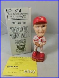 RARE Steve Carlton SAM Bobblehead Phillies-MINT In Box