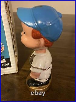 RARE VINTAGE MILWAUKEE BREWERS MASCOT BASEBALL BOBBLEHEAD NODDER WithBOX