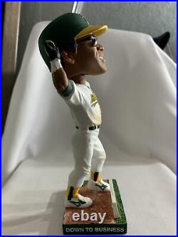 RICKEY HENDERSON SGA BOBBLEHEAD STOLEN BASE LEADER BNIB As YANKEES PADRES