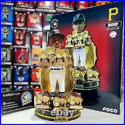 ROBERTO CLEMENTE Pittsburgh Pirates 12x Gold Glove Award Trophy MLB Bobblehead