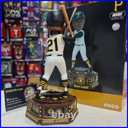 ROBERTO CLEMENTE Pittsburgh Pirates Patch Collection #125 MLB Bobblehead