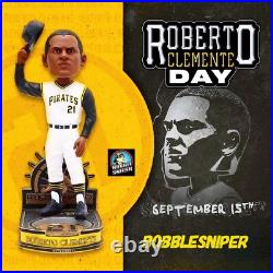 ROBERTO CLEMENTE Pittsburgh Pirates Roberto Clemente Day MLB Bobblehead
