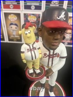 RONALD ACUNA JR. Atlanta Braves MLB Mini Mascot BLOOPER Bobblehead