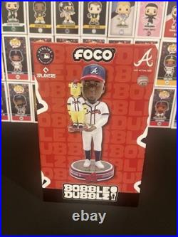 RONALD ACUNA JR. Atlanta Braves MLB Mini Mascot BLOOPER Bobblehead