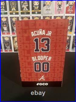 RONALD ACUNA JR. Atlanta Braves MLB Mini Mascot BLOOPER Bobblehead