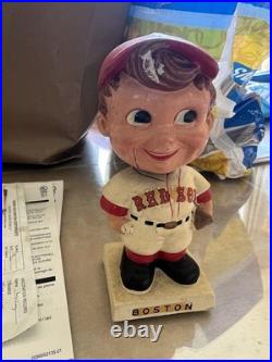 Rare 1960 MLB Boston Red Sox Bobblehead Nodder Square Base Japan Ted Williams