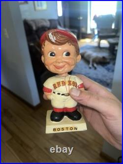 Rare 1960 MLB Boston Red Sox Bobblehead Nodder Square Base Japan Ted Williams