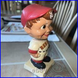 Rare 1960 MLB Boston Red Sox Bobblehead Nodder Square Base Japan Ted Williams
