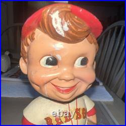 Rare 1960 MLB Boston Red Sox Bobblehead Nodder Square Base Japan Ted Williams