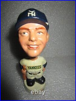 Rare 1960's New York Yankees Mini 5 Mantle Bobblehead Nodder Original Owner