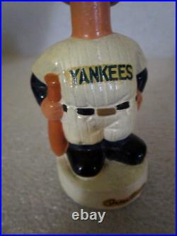 Rare 1960's New York Yankees Mini 5 Mantle Bobblehead Nodder Original Owner