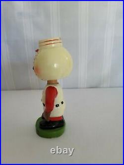 Rare 1962 Vintage Cincinnati Reds Mlb Mascot Baseball Bobblehead Mr Red Legs