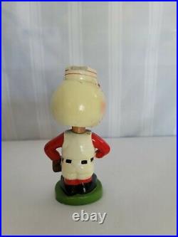 Rare 1962 Vintage Cincinnati Reds Mlb Mascot Baseball Bobblehead Mr Red Legs