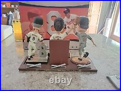 Rare Limited Edition Autographed Cal Ripken Jr Three Bobble Head Set Vintage