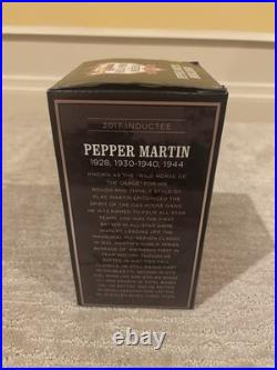 Rare Pepper Martin St Louis Cardinals Hall Of Fame Bobblehead
