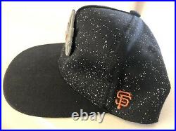 Rare San Francisco Giants Death Star baseball with Star Wars hat SGA