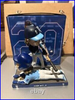 Rare Season Ticket Member Exclusive Bobby Witt Jr. Dual Bobblehead KC Royals NIB