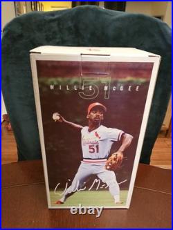 Rare St Louis Cardinals Willie McGee Season Ticket Holder Bobblehead BRAND NEW