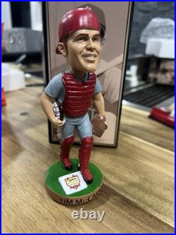 Rare Tim McCarver St Louis Cardinals Hall Of Fame Bobblehead 2017 Inductee