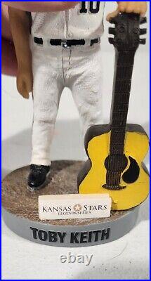 Rare Toby Keith Big Dog baseball bobble head Kansas stars NBC World Series